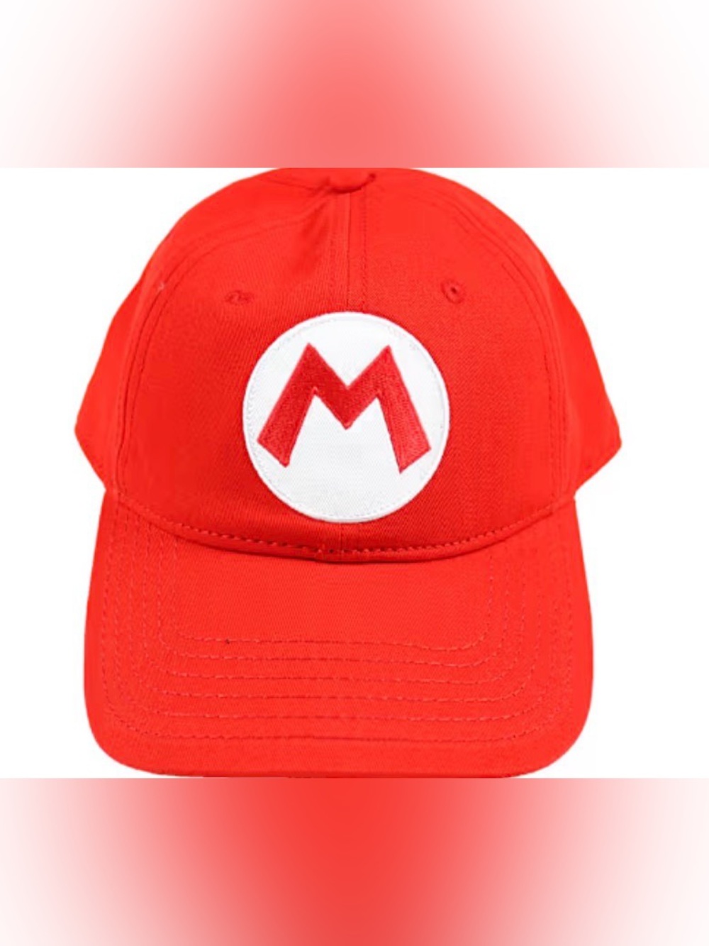 Super Mario Men’s  100% Cotton Cap